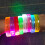 Conjunto de 6 pulseiras LED que mudam de cor, acessórios infantis para aniversários e shows. 3
