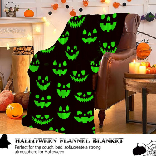 Κουβέρτα Stijggn για Halloween Κουβέρτα για Halloween Κουβέρτες για γιορτές Αναστρέψιμη 2