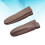 Chokladfärgade läderfingerskydd Synålfiltning 7