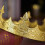 Μεταλλική κορδέλα μαλλιών King Crowns για άνδρες με χρυσά στέμματα και τιάρα για 4