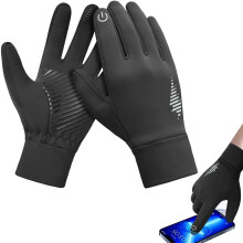 Pickkep Winter Thermal Touchscreen Gloves - Větruodolné, nepromokavé, s fleecovou podšívkou, teplé lyžařské rukavice pro muže i ženy