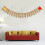 Jutebanderoll med lönnlöv och säckväv 2