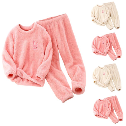Νήπια Αγόρια Κορίτσια Χειμερινές Πιτζάμες Fleece Παιδικές Πιτζάμες Κουνελιού 2