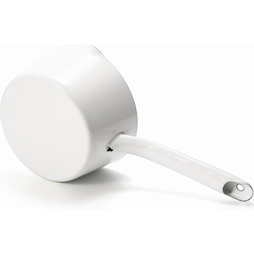 Enamel Milk Pan Nonstick 37 oz with Pour Spout 2