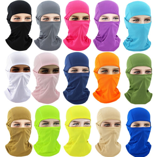 Balaclava UV Ποδηλασία Μοτοσικλέτας Αντισκωριακή Ολόσωμη Κάλυμμα Κασκόλ για Καπέλο 2