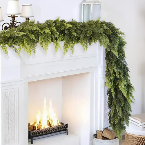 Norfolk Pine Artificial Christmas Garland 270cm 2