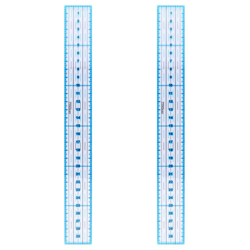 Hete liniaal persgereedschap voor patchworkkleding (2 stuks)