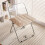 Shoe Rack Metal 4-Tier Minimalist Small Space 4