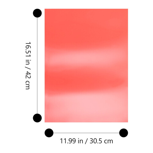 Assorted Colored Transparent Cellophane Sheets for Crafts, PVC Wraps, Wrapping and Projects 1
