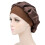 Satin Sleep Caps 2-Pack Brown+Black  0 3