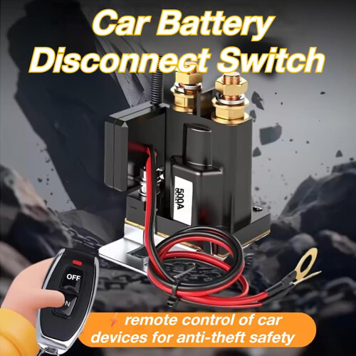 Wireless Remote Battery Relay Switch 12V/24V 1