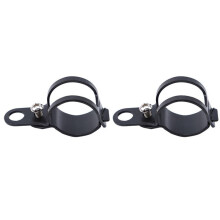 Motorcycle Turn Signals Relocation Fork Clamps Bracket 2 Pcs/Set Mount Light Holder Lamp Bracket
