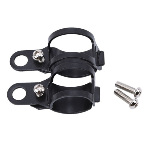 Motorcycle Turn Signals Relocation Fork Clamps Bracket 2 Pcs/Set Mount Light Holder Lamp Bracket 1