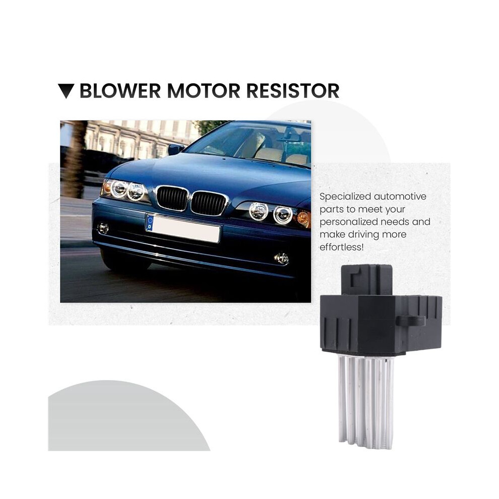 Car Blower Motor Resistor A/C Heater Fan 64116920365 64116923204 64116931680 64118380580 For E39 E53 E83 E46 E36 325 6033027391701