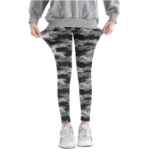 Leggings pour filles VERUGU, pantalon imprimé camouflage, taille haute, collants doux et extensibles, leggings d'été pour enfants, parfaits pour