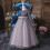Rochie de fete cu mânecă lungă, rochie de prințesă, rochie lungă cu paiete 6