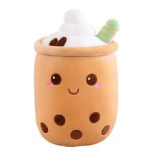 Kawaii Cuccok, 25cm Imádnivaló Formájú Kis Plüss Állatok, Cipzáras Kialakítású Kényelmes Tapintású Anime Plüss, Barna