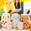 Kawaii Stuff, 25cm αξιολάτρευτο σχήμα μικρά λούτρινα ζωάκια, σχέδιο με φερμουάρ, άνετη 2