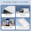 Multifunctional Soundless Alarm Clock Folding Carryable Design Nightlight Feature for Night Reading Travelling 5