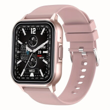 Smartwatch with Full Touch Screen, Wireless Calling & Message Alerts – Compatible with Android and iOS