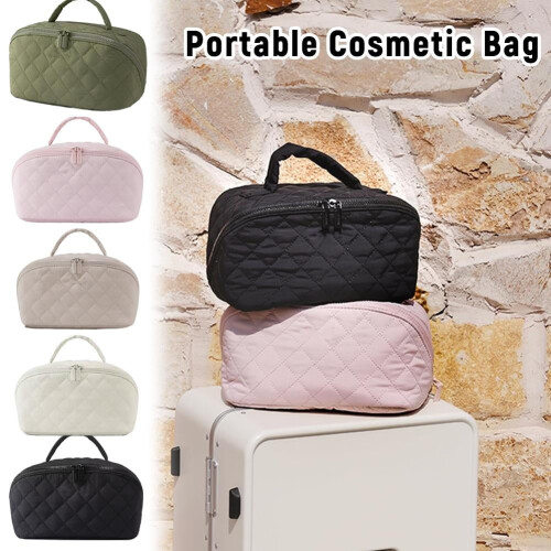 Borsa per il trucco portatile, impermeabile, leggera e capiente. 2