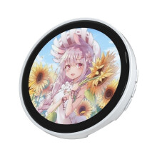 Anime HD Touchscreen Digitaler Fotoanstecker Weiß