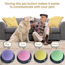 30 Second Record Button Voice Recording Button for Dog Pet Interactivity Gift for Friend, Family