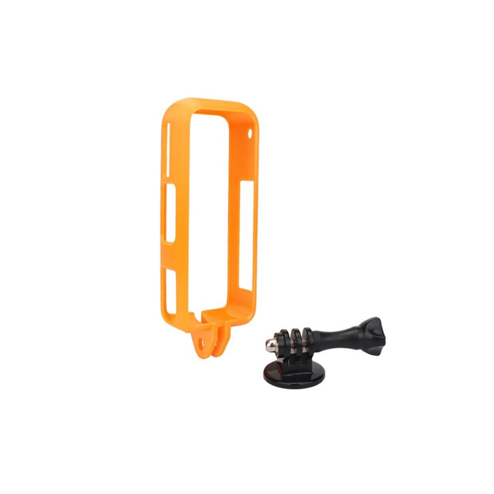 Photos - Other Photo Accessory For X4 AIR Camera Extension Protection Frame Anti Fall Action Camera Frame Camera Mount Accessories Orange