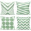 Μαξιλαροθήκες Sage Green, σετ 4 τεμαχίων, 20x20 ίντσες 1