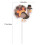 Διακοσμητικά για Cupcakes με Γαλοπούλα, Ποικιλία Χρωμάτων, 30 τεμάχια 2