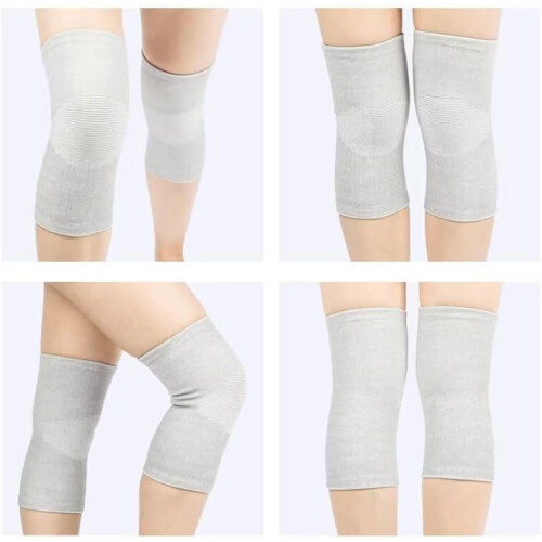 Premium Bamboo Knee Sleeve, Ελαστικό Ζεστό Επιγονατιδικό Μανίκι Συμπίεσης 1