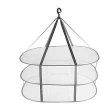 Étendoir à linge pliable à 3 niveaux en maille XL