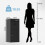 Birchtree BIRCHTREE Lockable Metal Delivery Box Large Black 3