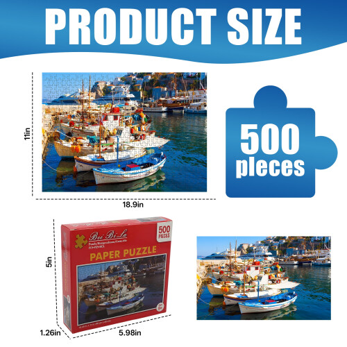 Island Harbor -palapeli aikuisille, 500 palaa 1