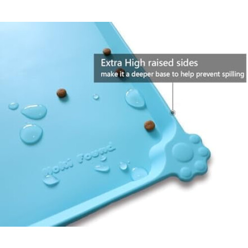 - Waterproof Pet Feeding Mats with High Lips, Multiple Size and Colors -A 1