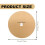 Natural Unbleached Percolator Coffee Filters 100 pcs 5