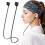 Silicone Earplug Lanyard Black 1 Piece 2