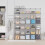 Scaffale organizer modulare a 16 cubi – Unità cubica da 30 cm 2