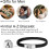 Pulsera de cuero para hombre con cierre magnético e inicial. 5