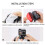 Universal Flexible Adhesive Base for  X4 Mount Bracket Motorcycle Helmet Base for /OSMO Action/ Go 6