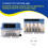 Automatic Intelligent Hatching Machine Automatic Egg Incubator 12 Eggs with Turner,Candler & Temperature Control EU Plug 5