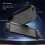 Protective Case for   2 Ergonomic Non-Slip Grip with Hard Front Cover Shock-Absorption Case Black 4