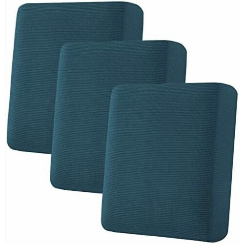 Conjunto de 3 capas para sofá em tecido jacquard elástico.