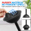2-in-1 Toilet Plunger and Brush Set with Extended Handle 4