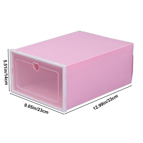 Clear Stackable Shoe Boxes with Flip Lid, Large Capacity Transparent Storage – Compatible with Sneaker Organization 2