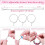 Kit per creare braccialetti con ciondoli da 63 pezzi per ragazze 4