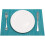 Set de 6 sets de table en PVC tissé, 45 x 30 cm 3
