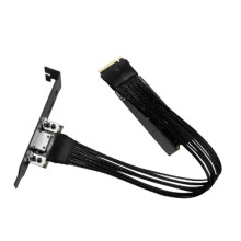 M.2-Mkey NVME Naar Oculink-Adapterkabel met Baffle EPGU PCIE 4.0 X4 Gen4 Grafische Kaart Gaming-Accessoires A