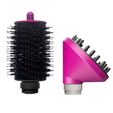 Diffuser Attachment & Smoothing Comb Nozzle for FlexStyle Blow Dryers Attachment Volumizing Brush Styling B