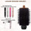 Diffuser Attachment & Smoothing Comb Nozzle for  FlexStyle Blow Dryers Attachment Volumizing Brush Styling A 3
